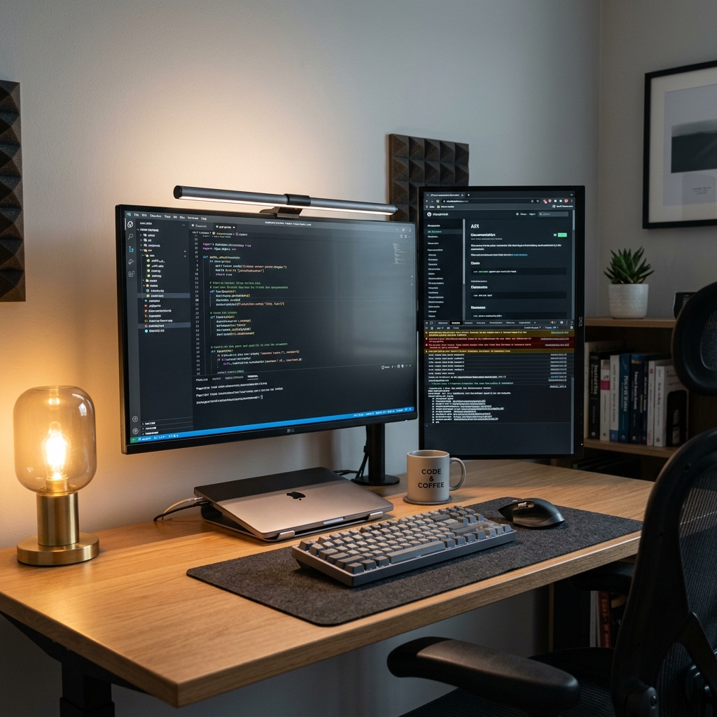 Coding and development process workspace