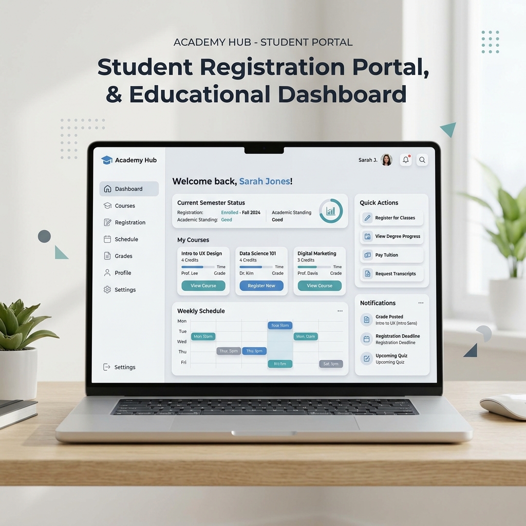 Digital Portal web interface